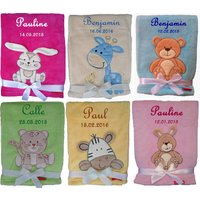Babydecke Mit Namen Bestickt Kuschlig Taufe Geburt Babydecke Mit Namen Bestickt Kuschlig Taufe Geburt von WuffDogsworld