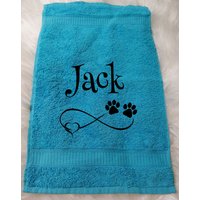 Hundehandtuch Mit Namen Bestickt Größenwahl Liebe Hund Tier Katze Herz Handtuch Abtrocknen Welpe Geschenk Züchter Welpenkäufer Pfotentuch Hundehandtuch Mit Namen Bestickt Größenwahl Liebe Hund Tier Katze Herz Handtuch Abtrocknen Welpe Geschenk Züchter Welpenkäufer Pfotentuch von WuffDogsworld