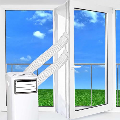 Klimaanlage Fensterabdichtung, Ohne Bohren Fensterabdichtung für Mobile Klimageräte, Umweltfreundlich Regen- und Insektendicht Fensterabdichtung Klimaanlage Fensterabdichtung, Ohne Bohren Fensterabdichtung für Mobile Klimageräte, Umweltfreundlich Regen- und Insektendicht Fensterabdichtung von WuhnaroU