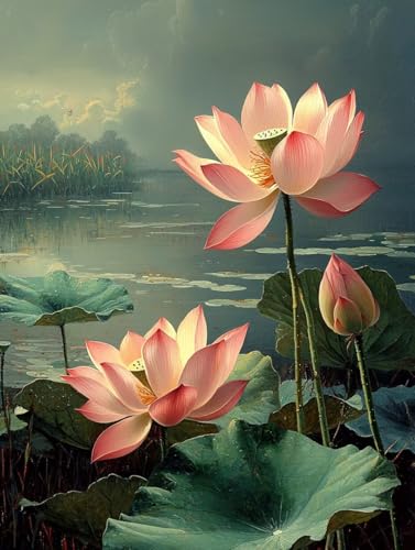 Diamond Painting Erwachsene, 5D Diamant Painting Bilder Blume 80x110 cm, DIY Full Round Diamant Malerei mit Zubehör, Diamond Art Kinder Mosaikherstellung Bastelset für Herbst Home Zimmer Deko K-70 Diamond Painting Erwachsene, 5D Diamant Painting Bilder Blume 80x110 cm, DIY Full Round Diamant Malerei mit Zubehör, Diamond Art Kinder Mosaikherstellung Bastelset für Herbst Home Zimmer Deko K-70 von Wuiddnng