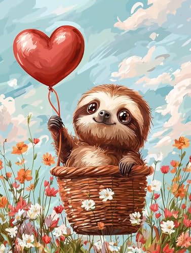 Diamond Painting Tiere, 5D Diamond Painting Klein 40x50 cm Leinwand, DIY Diamant Art Malerei Bilder Kinder Anfänger Mosaikherstellung Bastelnset für Home Wanddeko Wohnzimmer, Geschenke für Frauen P-91 Diamond Painting Tiere, 5D Diamond Painting Klein 40x50 cm Leinwand, DIY Diamant Art Malerei Bilder Kinder Anfänger Mosaikherstellung Bastelnset für Home Wanddeko Wohnzimmer, Geschenke für Frauen P-91 von Wuiddnng