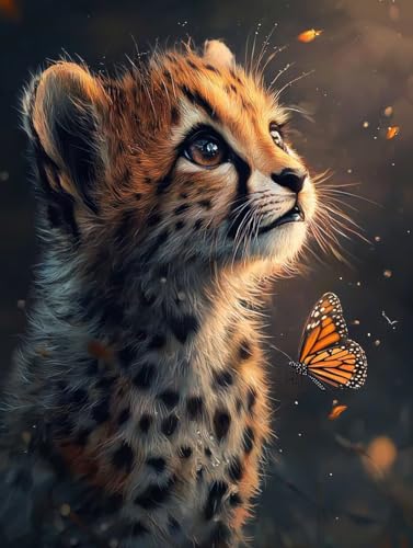 Diamond Painting Tiere, 5D Diamond Painting XXL 90x120 cm Leinwand, DIY Diamant Art Malerei Bilder Kinder Anfänger Mosaikherstellung Bastelnset für Home Wanddeko Wohnzimmer, Geschenke für Frauen P-43 Diamond Painting Tiere, 5D Diamond Painting XXL 90x120 cm Leinwand, DIY Diamant Art Malerei Bilder Kinder Anfänger Mosaikherstellung Bastelnset für Home Wanddeko Wohnzimmer, Geschenke für Frauen P-43 von Wuiddnng
