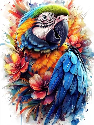 Tiere Diamond Painting XXL Leinwand 80x110 cm, Diamond Painting Erwachsene Bastelset, 5D Diamant Malerei Kinder Stickerei Kreuzstich Bilder Set, Herbst Zimmer Deko Schlafzimmer, Weihnachtsgeschen K-78 Tiere Diamond Painting XXL Leinwand 80x110 cm, Diamond Painting Erwachsene Bastelset, 5D Diamant Malerei Kinder Stickerei Kreuzstich Bilder Set, Herbst Zimmer Deko Schlafzimmer, Weihnachtsgeschen K-78 von Wuiddnng