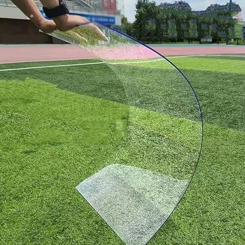 Wujgbnhg dachabdeckung Polycarbonat 1 Mm Dicke Gewächshausplatten,0.6m*5m,Klare Polycarbonatplatten Kunststoff Gewächshausplatten,Schlagfeste,für Balkonfenster Sicherer Zaun,Pergola Carport,Fenster von Wujgbnhg
