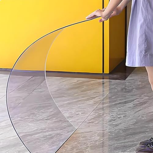Wujgbnhg dachplatten Kunststoff wetterfest,polycarbonatplatten 1.0mm 0.5m*4m Wasserdicht UV-Schutz Transparente PC-Platte,Gewächshausplatten Ersatzplatte Klare Für Schuppen Für Den Außenbereich von Wujgbnhg
