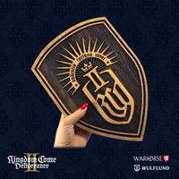 Holzwandschild, Klein, Kingdom Come Decoderance 2 Holzwandschild, Klein, Kingdom Come Decoderance 2 von WulflundJewelry