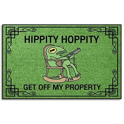 Wulidrom Fußmatte Hippity Hoppity Get Off My Property Teppich für stark frequentierte Bereiche Wulidrom Fußmatte Hippity Hoppity Get Off My Property Teppich für stark frequentierte Bereiche von Wulidrom