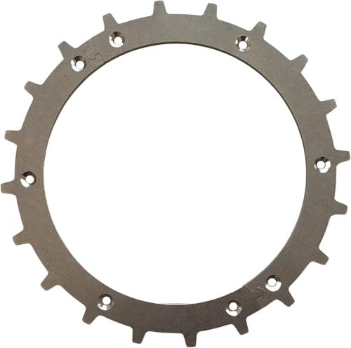 Wulkow EDELSTAHL Mähroboter Spikes - passend für GARDENA R38li R40li R45li R50li R70li R80li - Traktionshilfe ZWEITEILIG- einfache Montage - ENTGRATET - mit Edelstahl Schrauben - MADE IN GERMANY von Wulkow