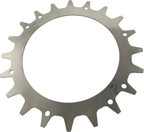 Wulkow EDELSTAHL Spikes passend für WORX Landroid S/M Mähroboter - Modell ERGO Traktionsverbesserung - EINFACHE Montage - Durchmesser 205mm - SCHARFKANTIG - Edelstahl Befest.-Set - MADE IN GERMANY Wulkow EDELSTAHL Spikes passend für WORX Landroid S/M Mähroboter - Modell ERGO Traktionsverbesserung - EINFACHE Montage - Durchmesser 205mm - SCHARFKANTIG - Edelstahl Befest.-Set - MADE IN GERMANY von Wulkow