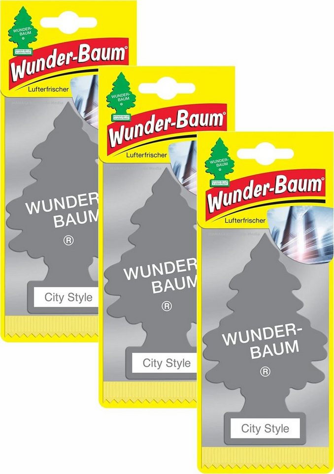 Kunstbaum 3er Set City Style Wunderbaum little Tree drei Stück, Wunder-Baum von Wunder-Baum