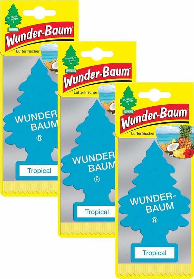 Kunstbaum 3er Set Tropical Wunderbaum little Tree drei Stück, Wunder-Baum von Wunder-Baum