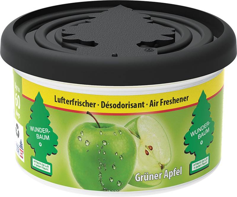 Wunder-Baum Raumduft Wunderbaum Lufterfrischer Duftdose Grüner Apfel von Wunder-Baum