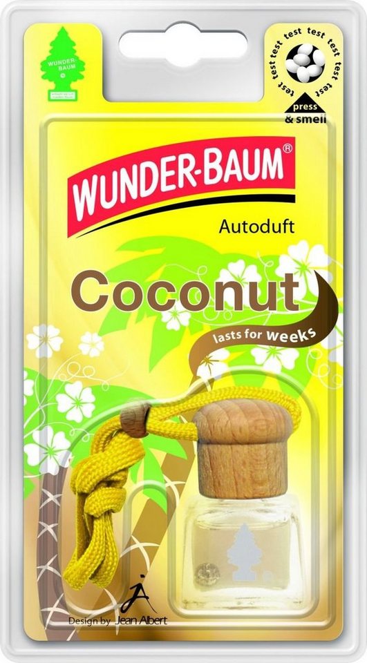 Wunder-Baum Raumduft Wunderbaum Lufterfrischer Duftflakon Coconut von Wunder-Baum