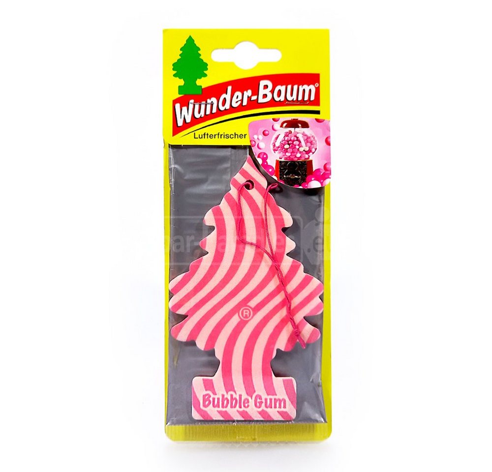 Wunder-Baum Raumduft Wunderbaum Lufterfrischer zum Aufhängen Bubble Gum von Wunder-Baum