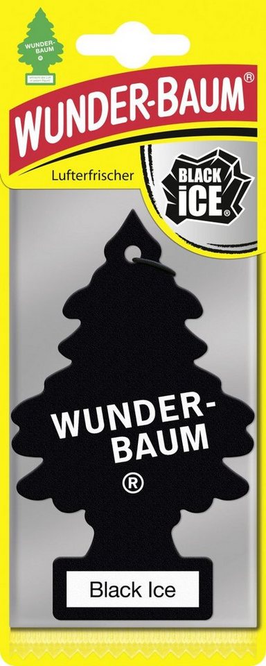 Wunder-Baum Raumduft Wunderbaum Papierlufterfrischer Black Ice von Wunder-Baum