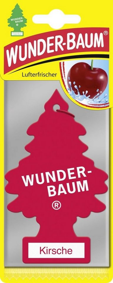 Wunder-Baum Raumduft Wunderbaum Papierlufterfrischer Kirsche von Wunder-Baum