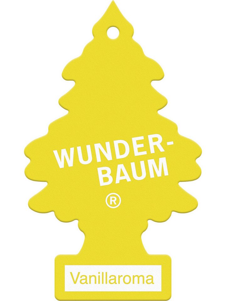 Wunder-Baum Raumduft Wunderbaum Papierlufterfrischer Vanillearoma von Wunder-Baum