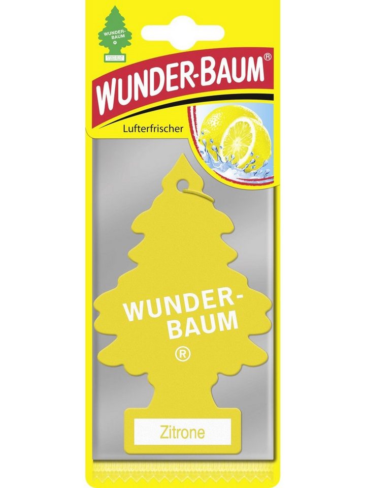 Wunder-Baum Raumduft Wunderbaum Papierlufterfrischer Zitrone von Wunder-Baum