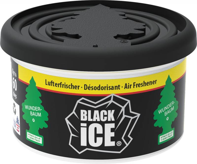 Wunderbaum Lufterfrischer Duftdose Black Ice von Wunderbaum