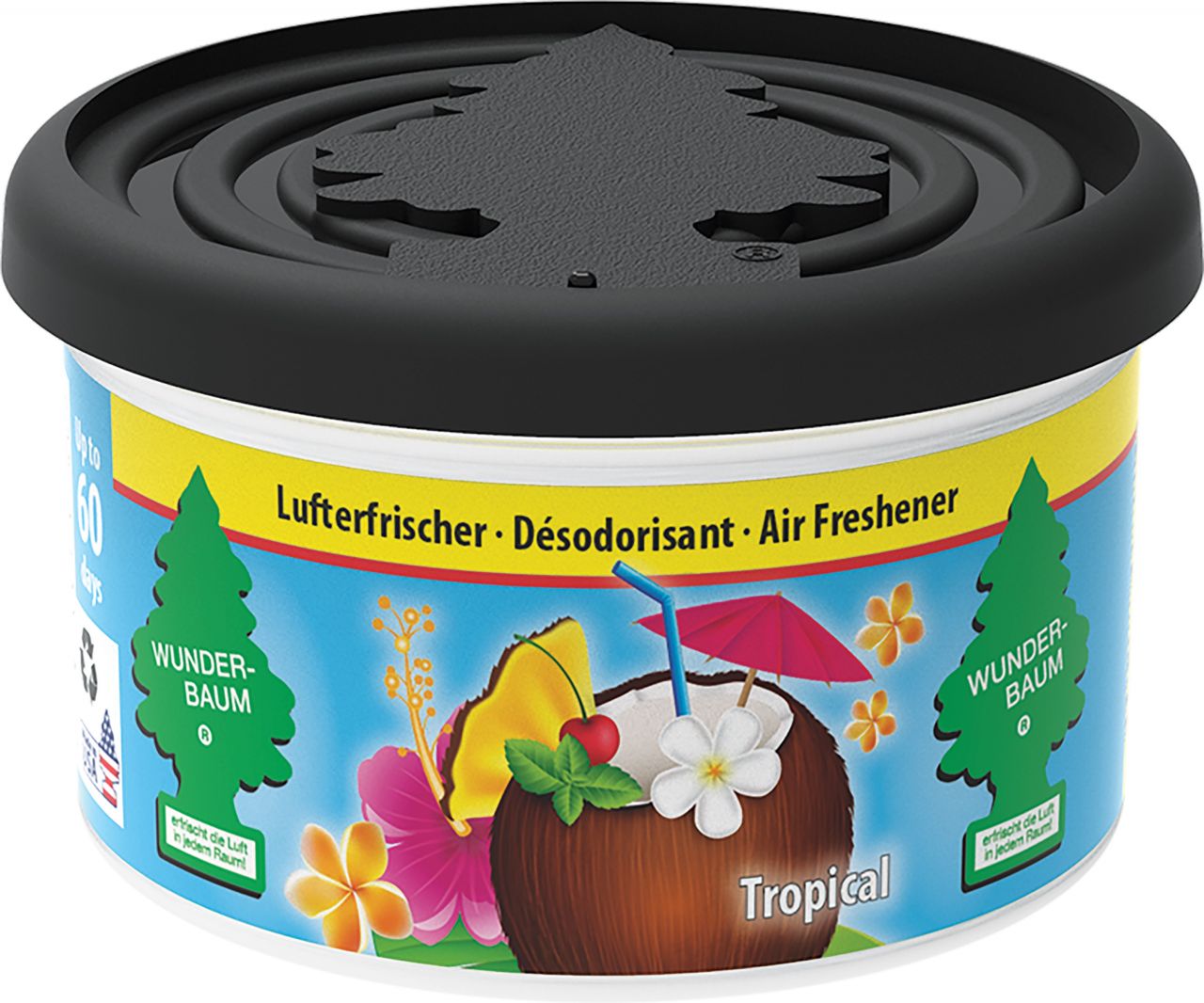 Wunderbaum Lufterfrischer Duftdose Tropical von Wunderbaum