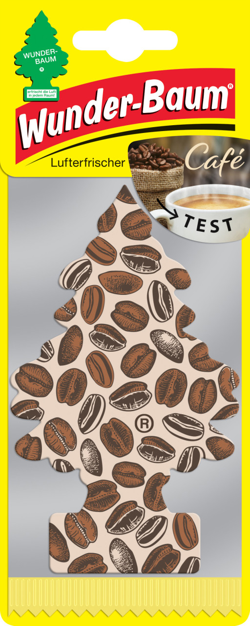 Wunderbaum Papierlufterfrischer Cafe von Wunderbaum