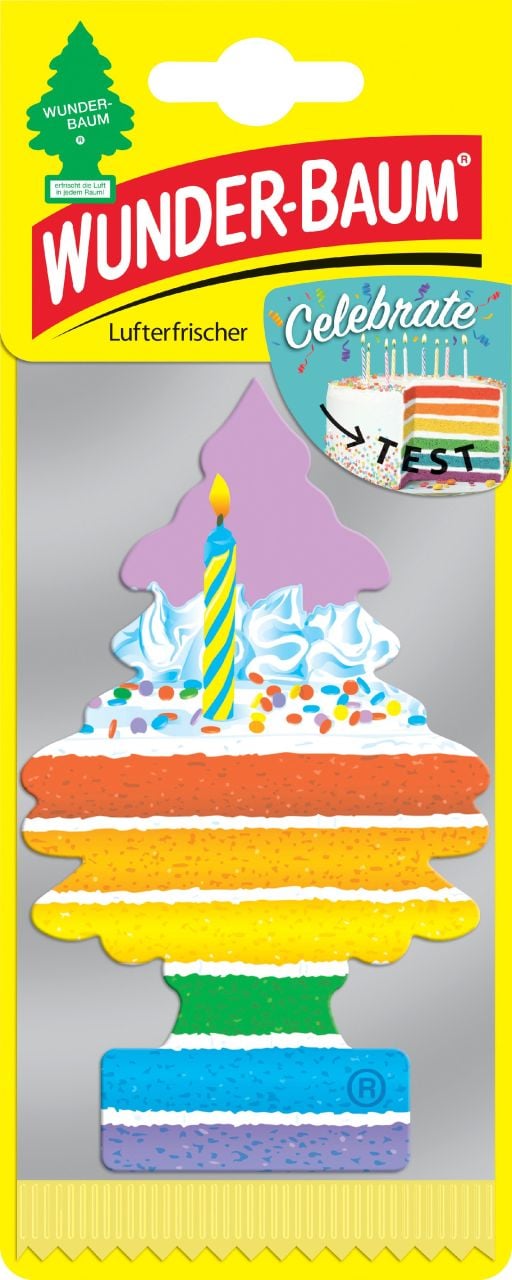 Wunderbaum Papierlufterfrischer Celebrate von Wunderbaum