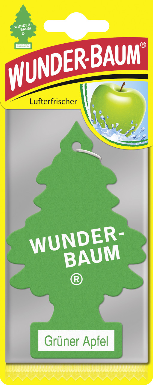 Wunderbaum Papierlufterfrischer Grüner Apfel von Wunderbaum
