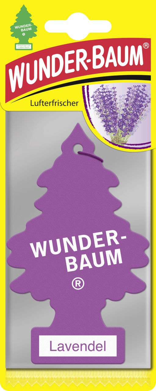 Wunderbaum Papierlufterfrischer Lavendel von Wunderbaum