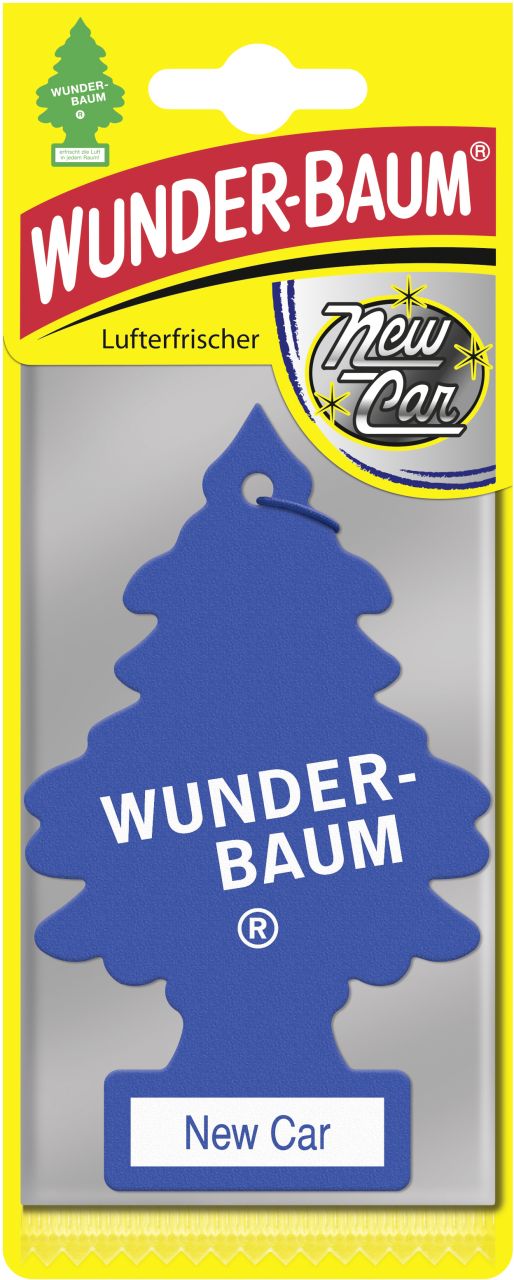 Wunderbaum Papierlufterfrischer New Car von Wunderbaum