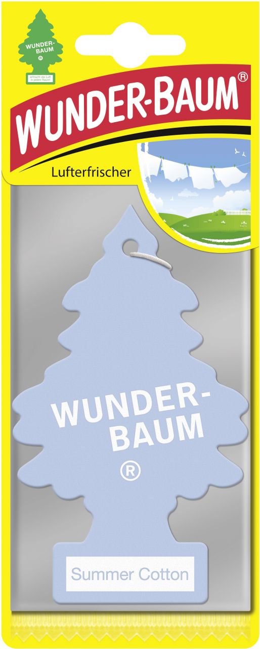 Wunderbaum Papierlufterfrischer Summer Cotton Wunderbaum Papierlufterfrischer Summer Cotton von Wunderbaum