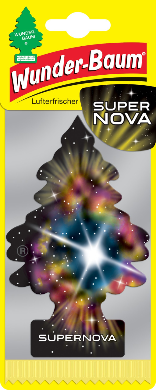 Wunderbaum Papierlufterfrischer Supernova von Wunderbaum