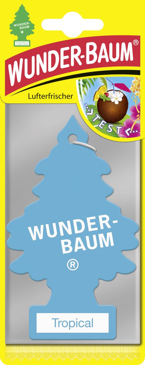 Wunderbaum Papierlufterfrischer Tropical von Wunderbaum