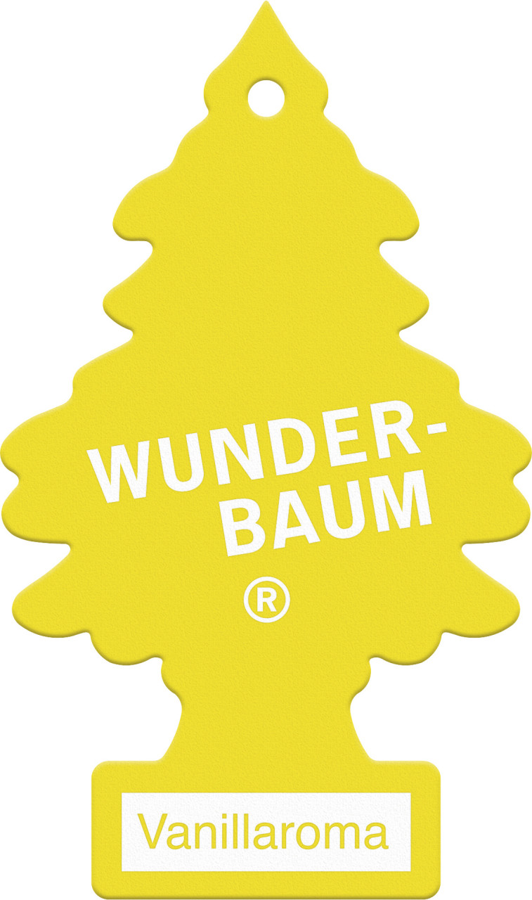 Wunderbaum Papierlufterfrischer Vanillearoma Wunderbaum Papierlufterfrischer Vanillearoma von Wunderbaum