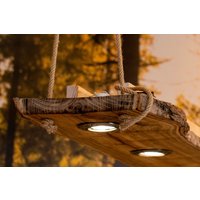 Rustikale Akazienholz Led Pendelleuchte Esszimmer Hängeleuchte Rustikale Akazienholz Led Pendelleuchte Esszimmer Hängeleuchte von WunderholzArt