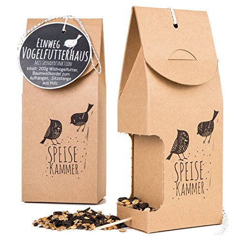 Wunderle Speisekammer - Das Einweg-Vogelfutterhaus Wunderle Speisekammer - Das Einweg-Vogelfutterhaus von Wunderle