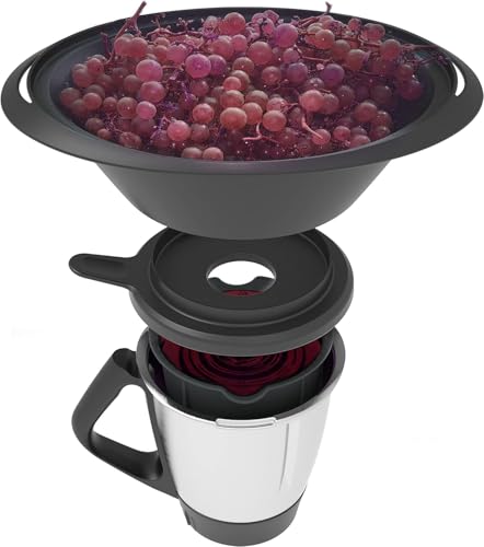 Wundermix - Simsafix® Dampfentsafter-Einsatz für Monsieur Cuisine Smart, Connect & Trend • Entsafter für MC • Vielseitige Einsatz-Möglichkeiten • Made in Germany von Wundermix