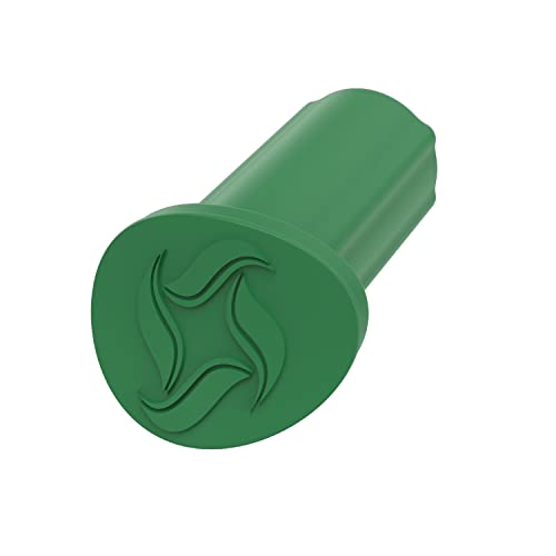 Wundermix - WunderButton® Verschlussstöpsel für Mixtopf-Griff TM6, TM5 & TM Friend • Ersatz für Stöpsel Thermomix Griff • Thermomix Zubehör (Grün) von Wundermix