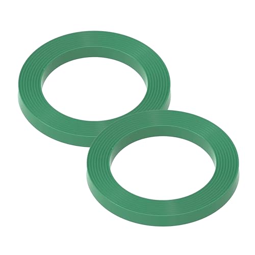 Wundermix - Dichtungsring für Mixmesser & WunderCap (2er Set für TM5 & TM6, Grün) • Ersatz-Dichtungsring aus Silikon • Passend für Thermomix TM5 & TM6 • Zuverlässiger Dichtungsschutz • 100% BPA-frei von Wundermix