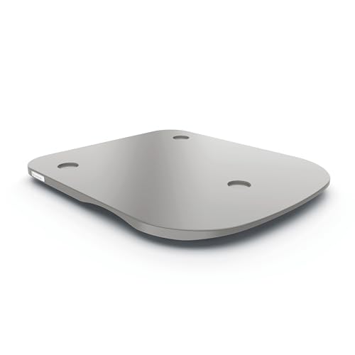 Wundermix - KitchenSlider® M V2 Plus aus Mineralwerkstoff • Gleitbrett für Thermomix TM6 & TM5 • Gleitbrett für Thermomix • Gleiter - Steel Grey von Wundermix