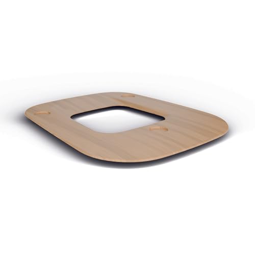 Wundermix - KitchenSlider® V3 Holz aus Echtholz • Thermomix Gleitbrett TM6 & TM5 • Gleitbrett für Thermomix • Gleiter - Bambus von Wundermix