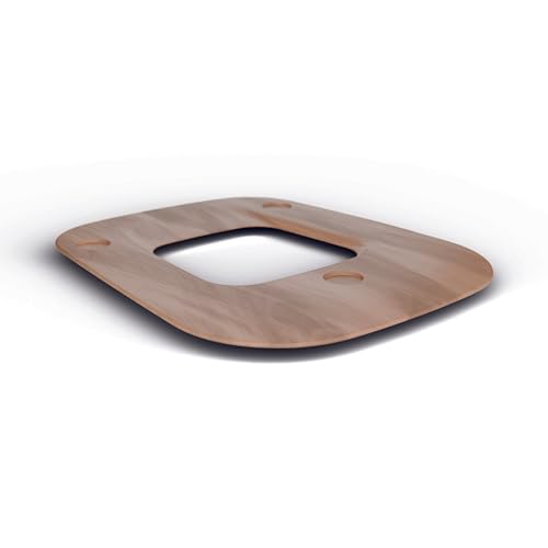 Wundermix - KitchenSlider® V3 Holz aus Echtholz • Thermomix Gleitbrett TM6 & TM5 • Gleitbrett für Thermomix • Gleiter - Rote Eiche von Wundermix