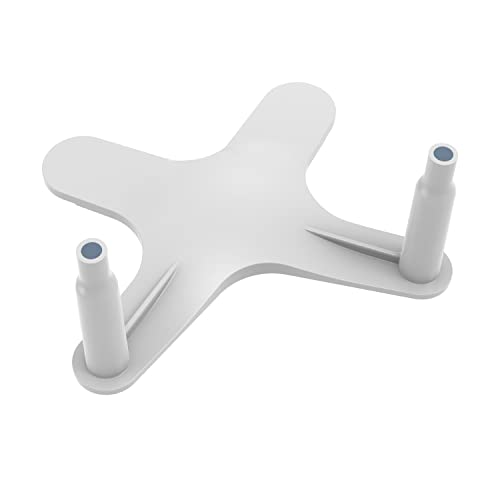 Wundermix - WunderSlider® X Gleiter für Thermomix (TM6, TM5) • Gleitbrett-Alternative für Thermomix • Mit Magnet-Befestigung • Unsichtbare Slider wie Rollbrett (Weiß) von Wundermix