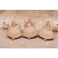Weihnachtsbaumschmuck Schutzengel Personalisierter Tannenbaumschmuck in 3 Ausführungen Oder Als Set von Wunderstueckchen