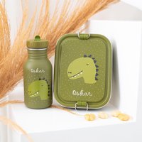Geschenk Kitastart, Kindergarten Starterpack, Personalisierte Brotbox Mit Flasche, Edelstahl, Trixie Lunchbox, Kindertrinkflasche Geschenk Kitastart, Kindergarten Starterpack, Personalisierte Brotbox Mit Flasche, Edelstahl, Trixie Lunchbox, Kindertrinkflasche von Wundertextil
