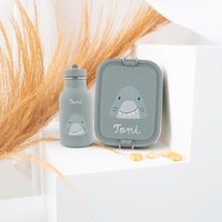 Trixie Lunchbox, Flasche, Brotdose Und Flasche Personalisiert Mit Name , Geschenk Kitastart, Kindergarten Trixie Lunchbox, Flasche, Brotdose Und Flasche Personalisiert Mit Name , Geschenk Kitastart, Kindergarten von Wundertextil