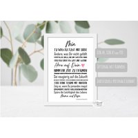 Kinderzimmerbild/Geschenk Zur Konfirmation Kommunion Firmung Bild Personalisiert Spruch Wunsch A4 A3 Pdf /Bilderrahmen /Poster von WunderwolkeShop