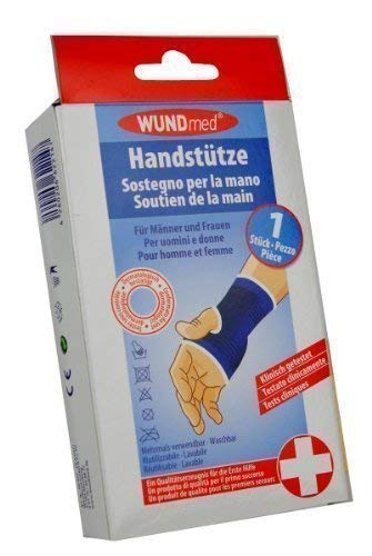 Handstütze von Wundmed 1 Stück in Gr. small Farbe: blau von Wundmed