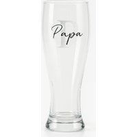 Personalisiertes Weizenglas | Papa Bierglas Mit Name Valentinstag Bester Geburtstag Geschenk Tollster Mann Vatertag Weihnachten von WunschFilz