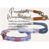 Tauhalsband in Deiner Wunschfarbe Aus 2 Seilen | Je 10mm - Individuell & Handgefertigt Tauhalsband in Deiner Wunschfarbe Aus 2 Seilen | Je 10mm - Individuell & Handgefertigt von WunschKnotenAtelier