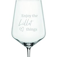 Lillet Glas Mit Gravur "Enjoy The Things" - Liebhaber Made in Germany Geschenkidee Wildberry Spiegelau Style Lillet Glas Mit Gravur "Enjoy The Things" - Liebhaber Made in Germany Geschenkidee Wildberry Spiegelau Style von WunschWerkstattHD